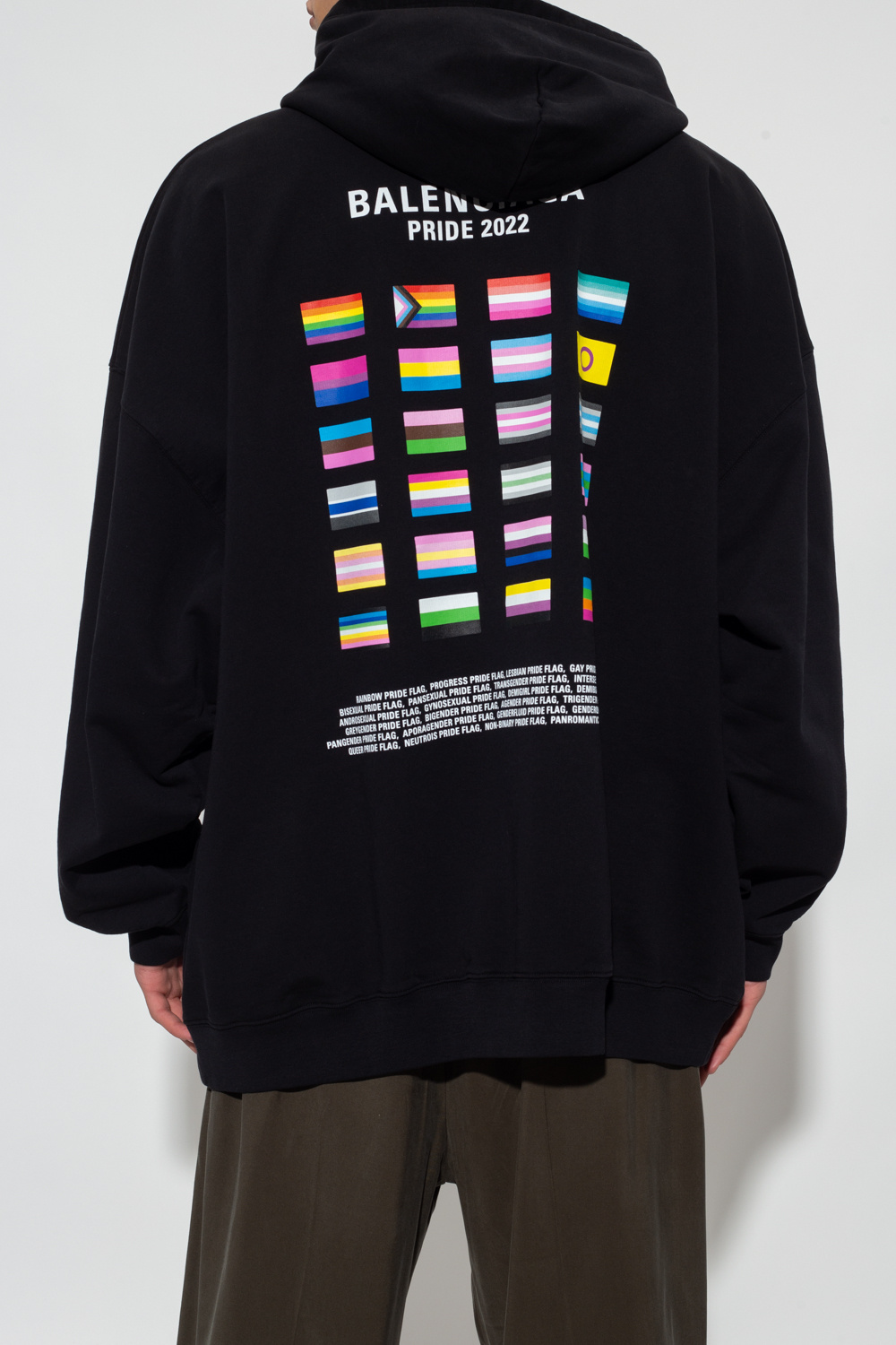 Balenciaga rainbow flag store jacket